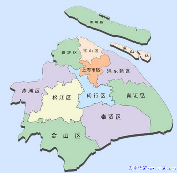 惠州到上海物流地图